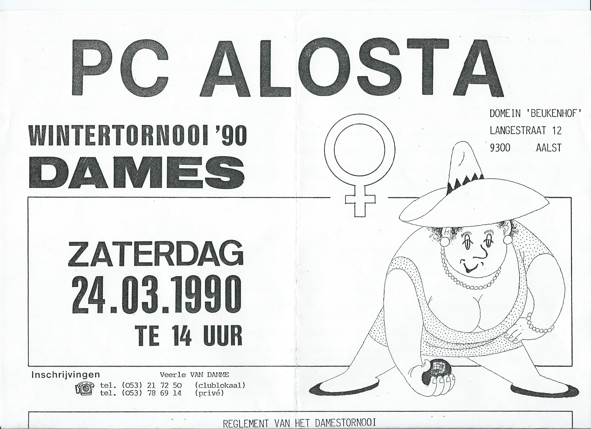 PC Alosta 50 jaar bestaan